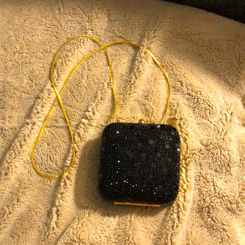 Beaded Black Purse/Clutch